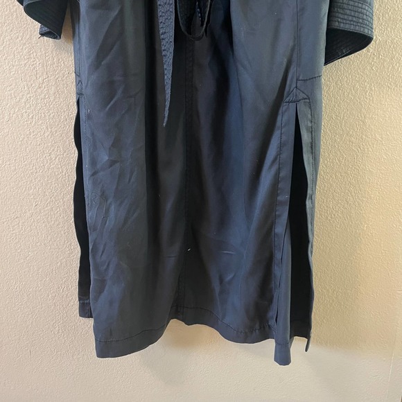 *NEW Anthropologie Hei-Hei charcoal gray duster trach coat - Picture 5 of 8